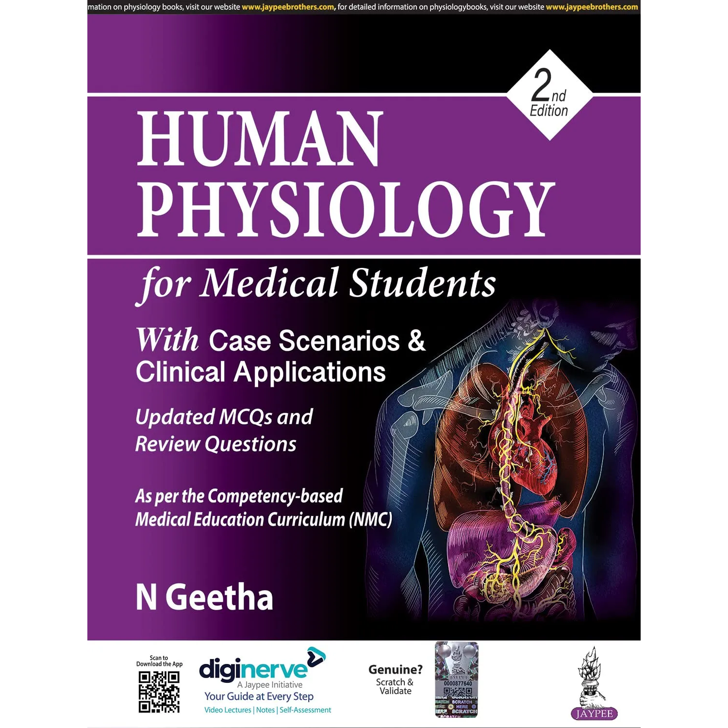 Human Physiology for Medical Students (with Case Scenarios & Clinical Applications)