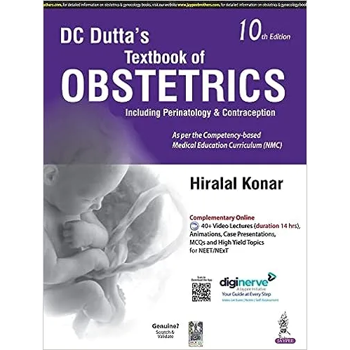 DC Dutta's Textbook of Obstetrics: Including Perinatology & Contraception
